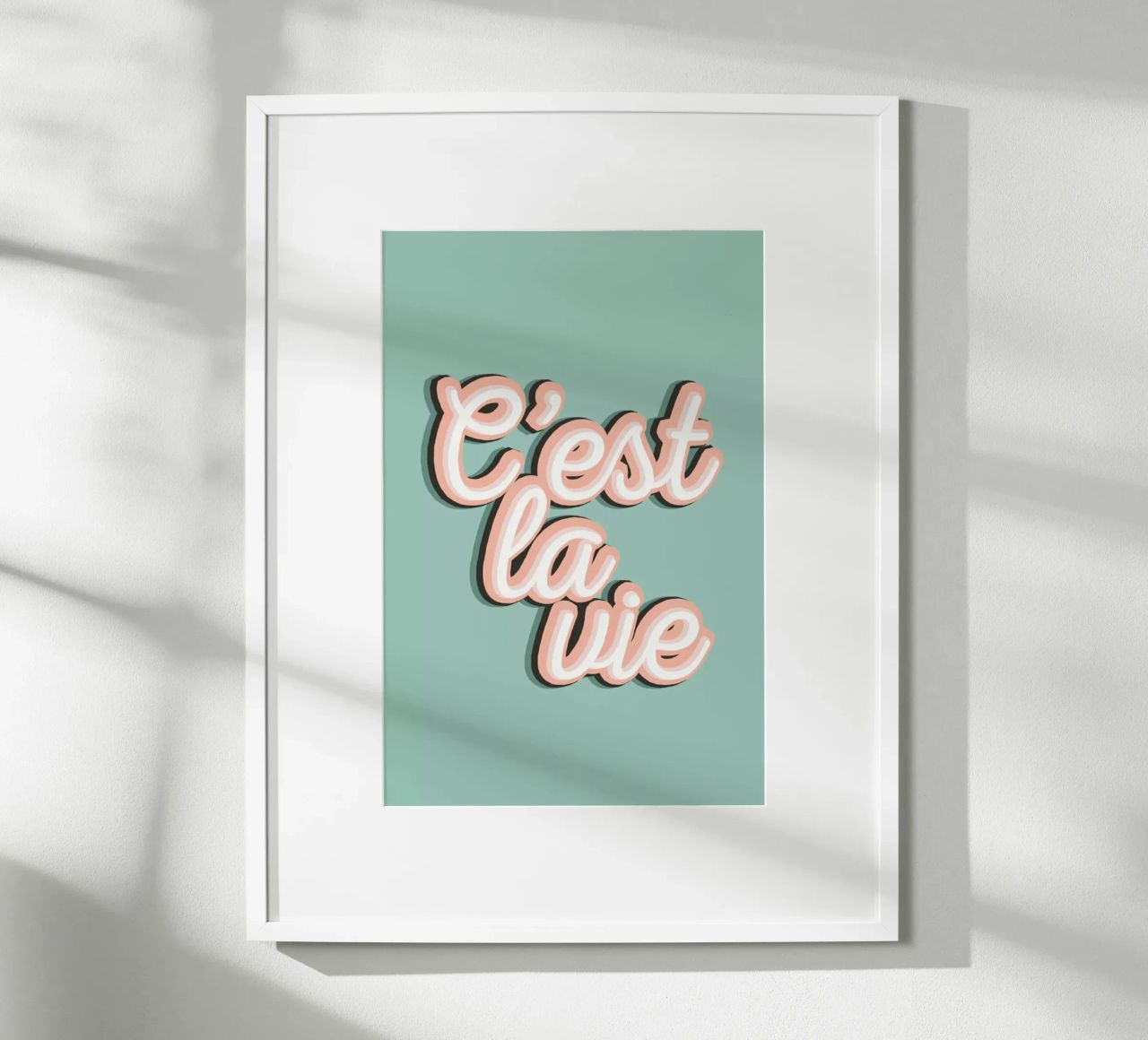 C'est La Vie poster by The Native State