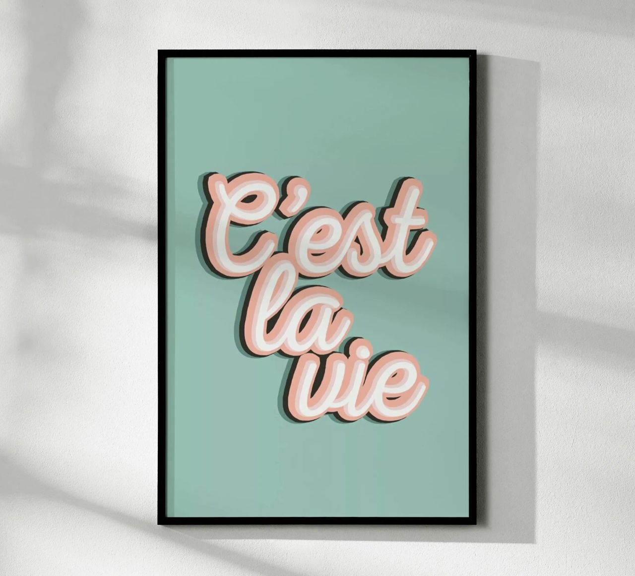 C'est La Vie poster by The Native State