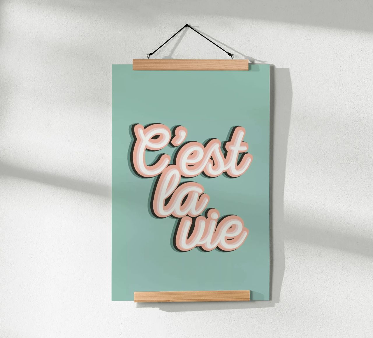 C'est La Vie poster by The Native State