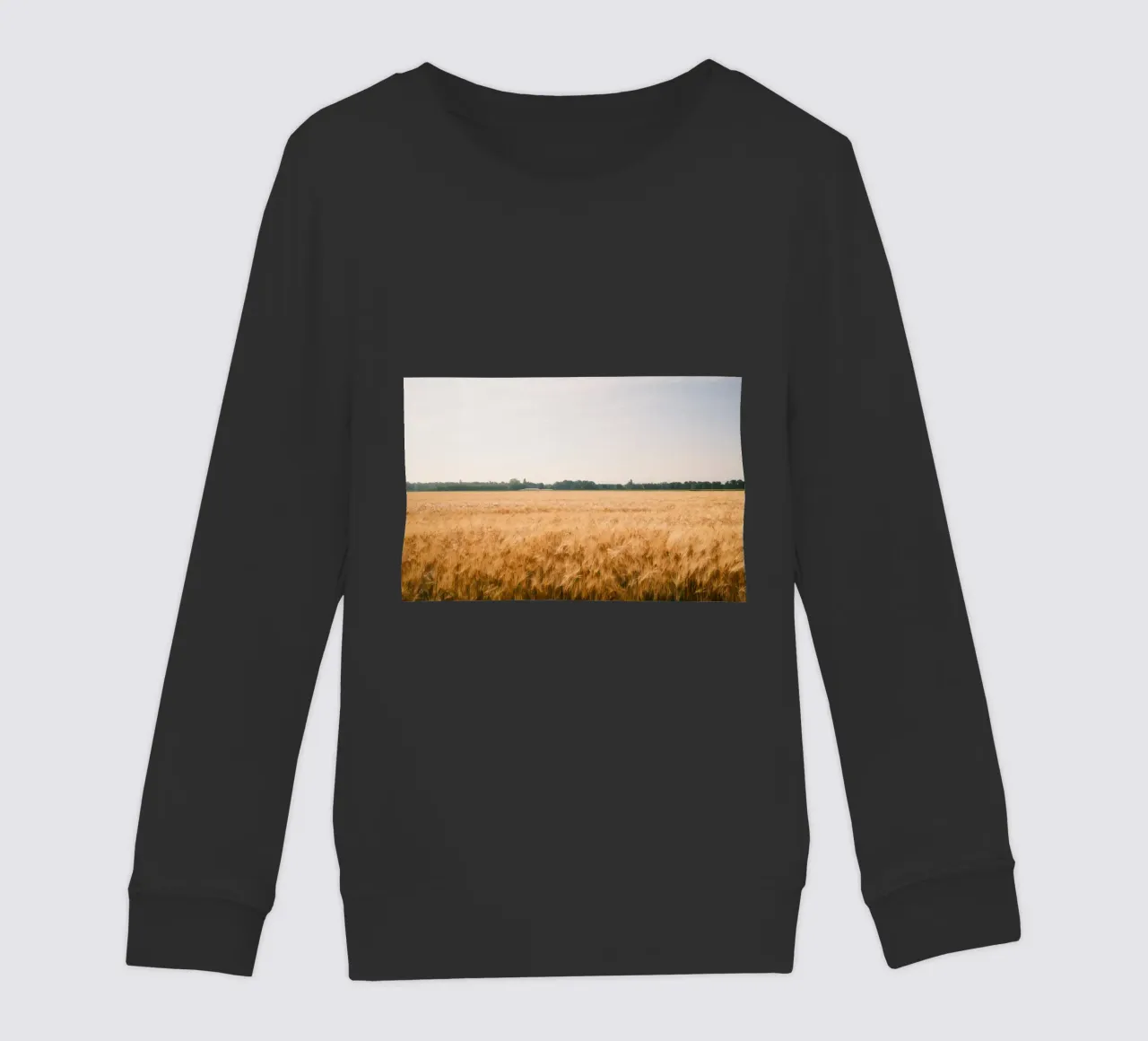 Golden Wheat Fields felpa bambino da FujiSwiss