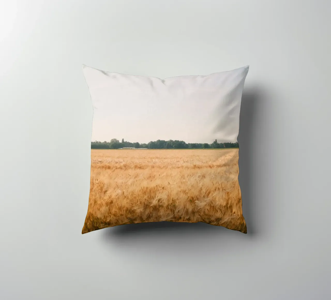 Golden Wheat Fields cuscino da FujiSwiss