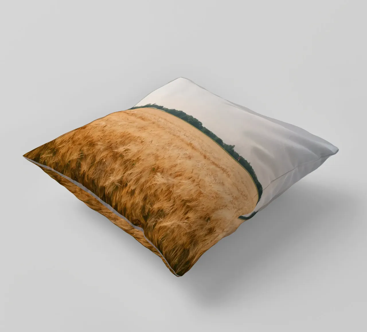Golden Wheat Fields cuscino da FujiSwiss