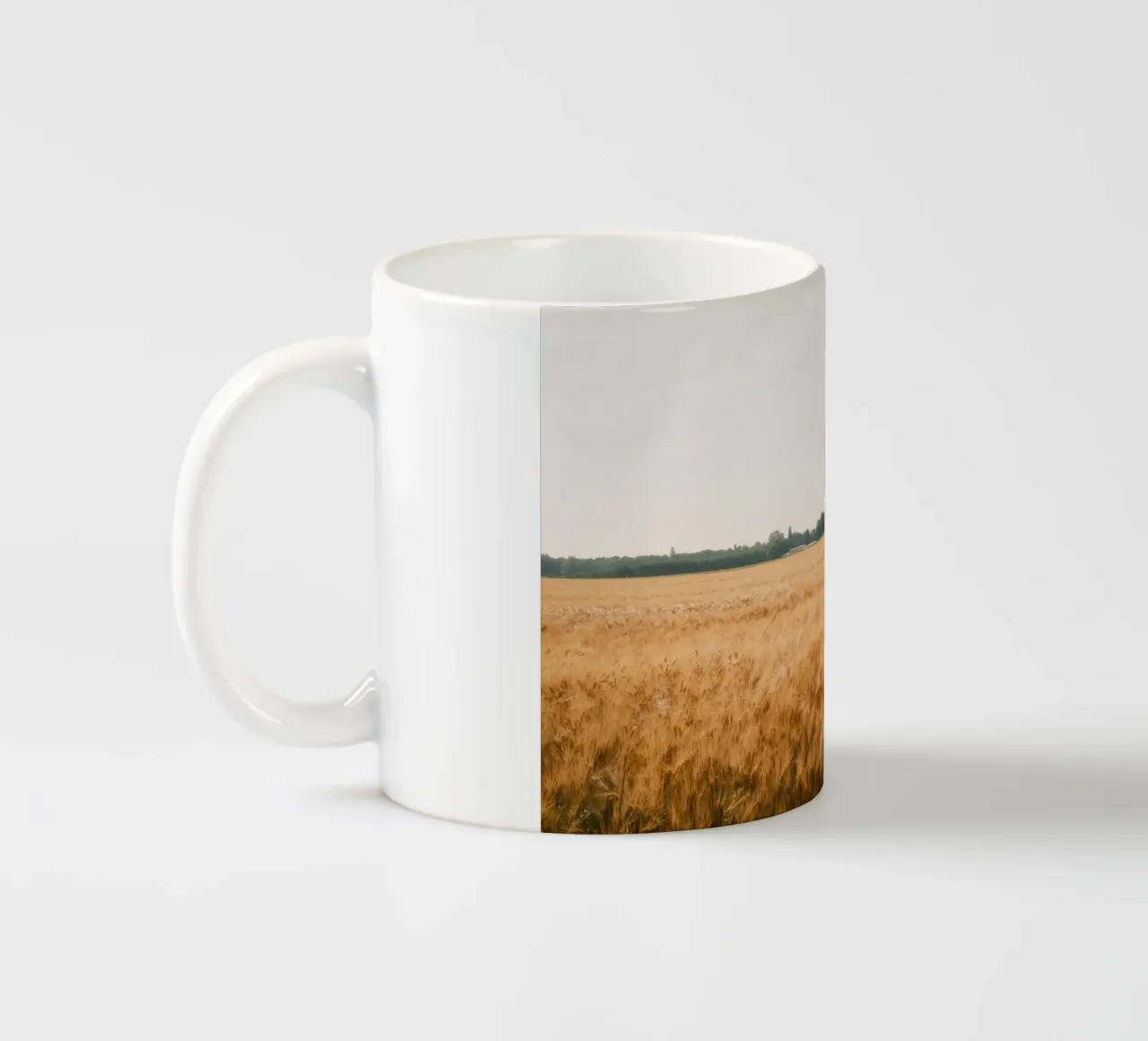 Golden Wheat Fields tazza in ceramica da FujiSwiss