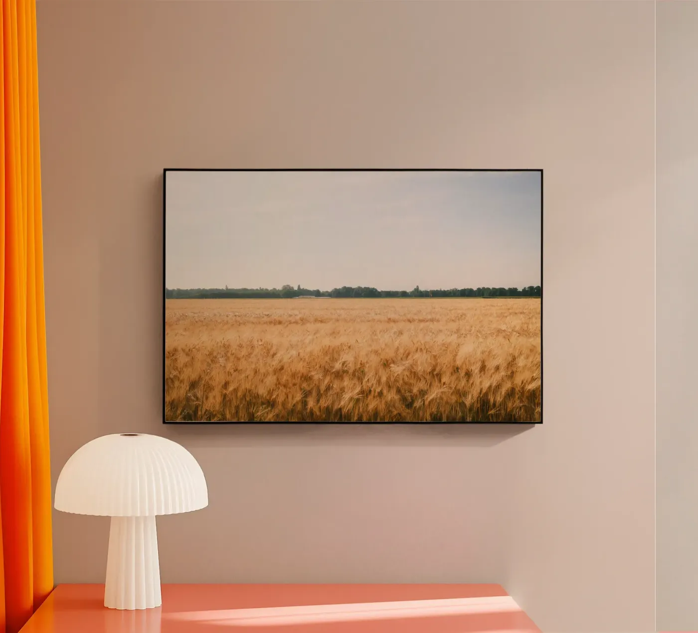 Golden Wheat Fields plexiglass da FujiSwiss