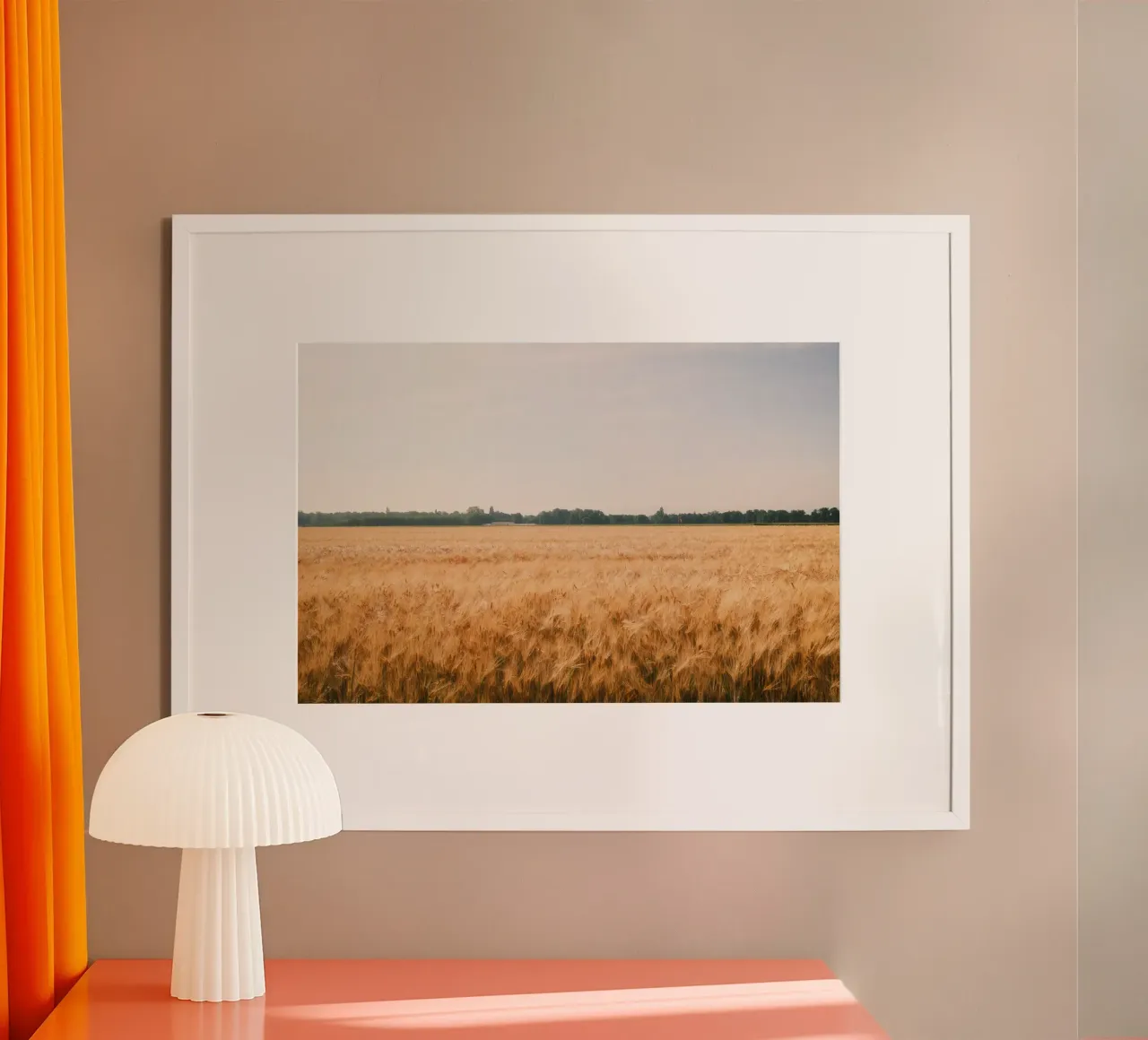 Golden Wheat Fields carta hahnemühle da FujiSwiss