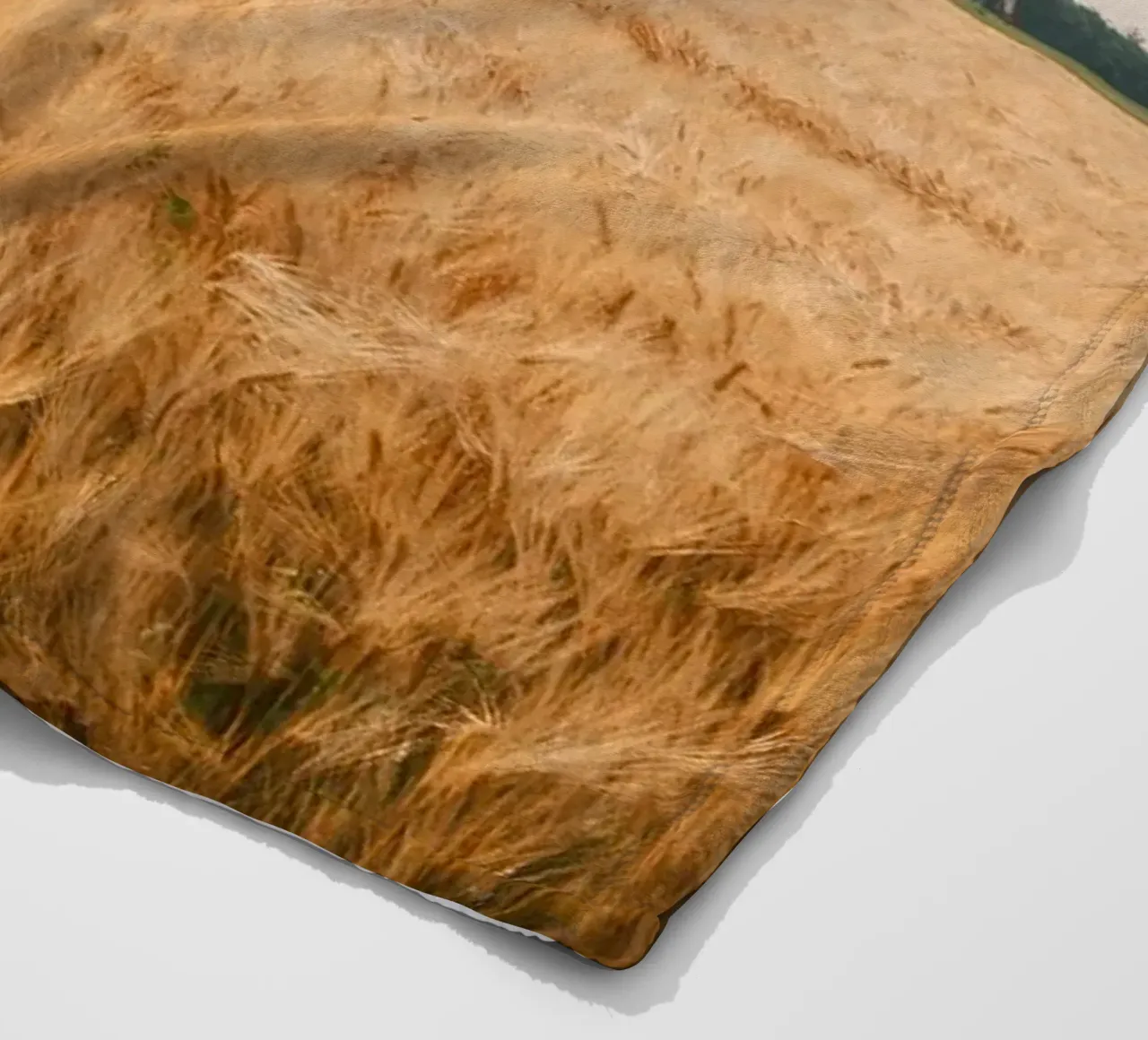 Golden Wheat Fields coperta in pile da FujiSwiss