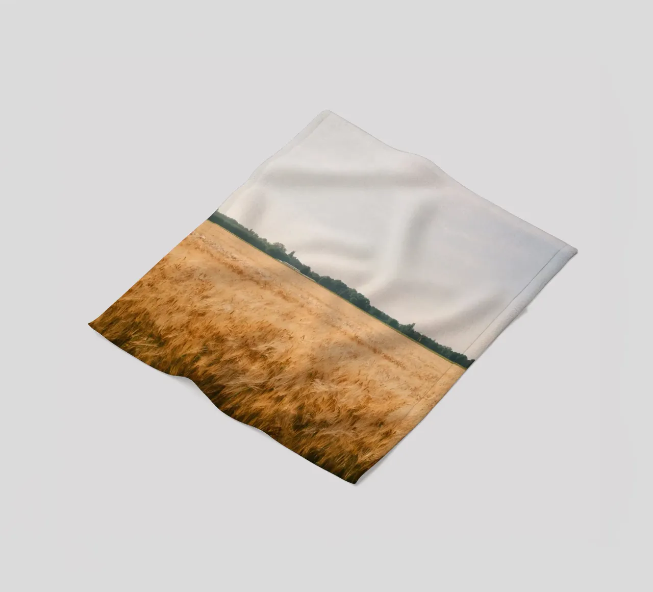 Golden Wheat Fields coperta in pile da FujiSwiss