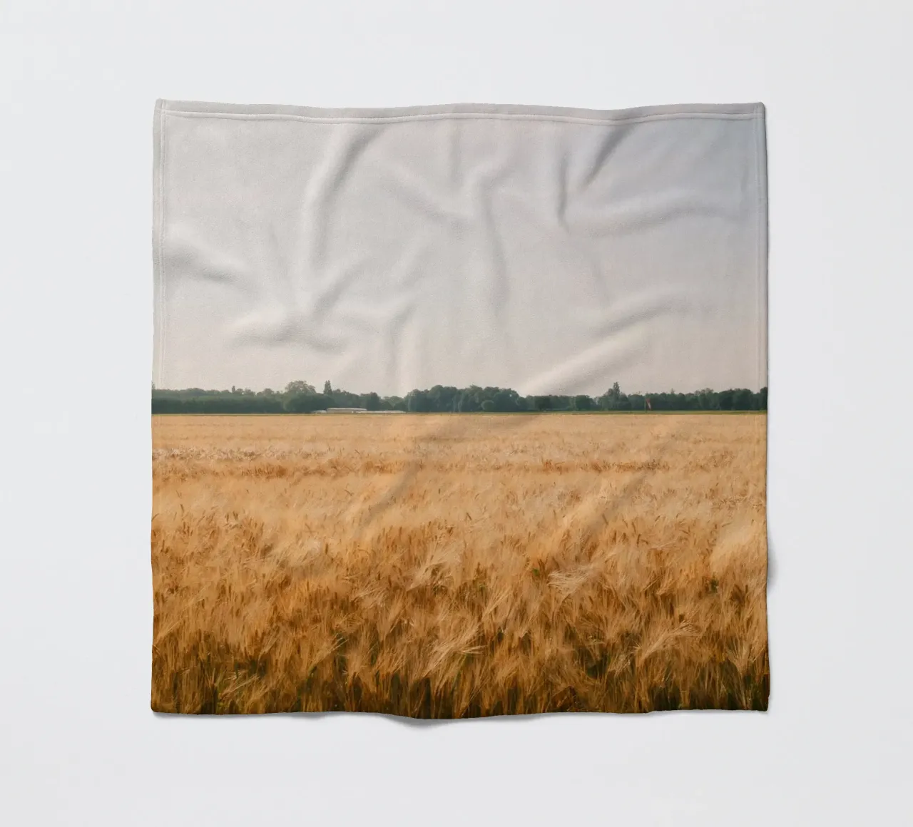 Golden Wheat Fields coperta in pile da FujiSwiss