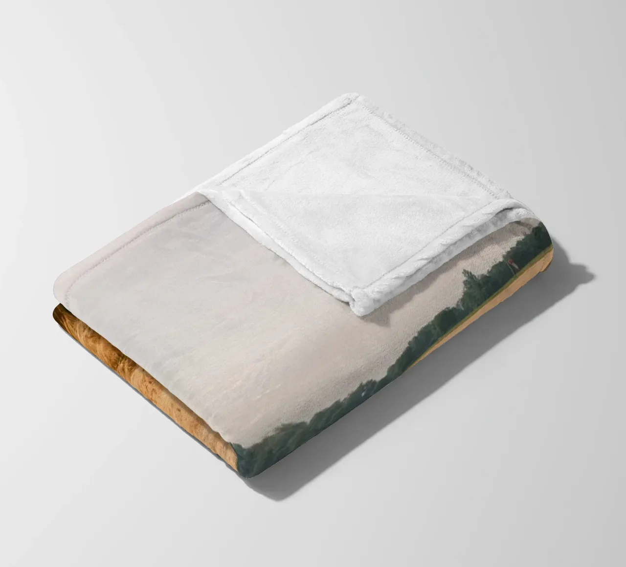 Golden Wheat Fields coperta in pile da FujiSwiss