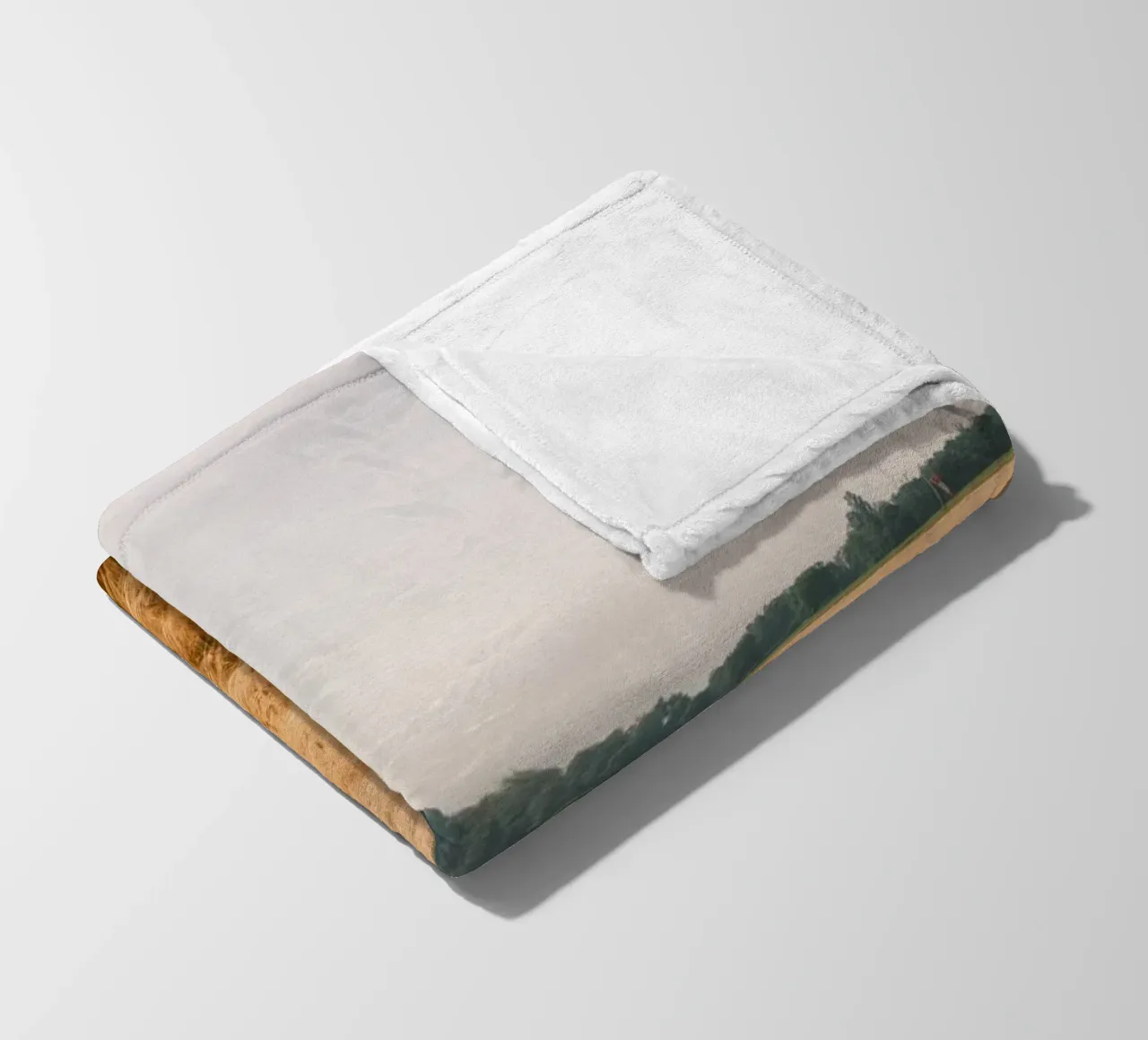 Golden Wheat Fields coperta in pile da FujiSwiss