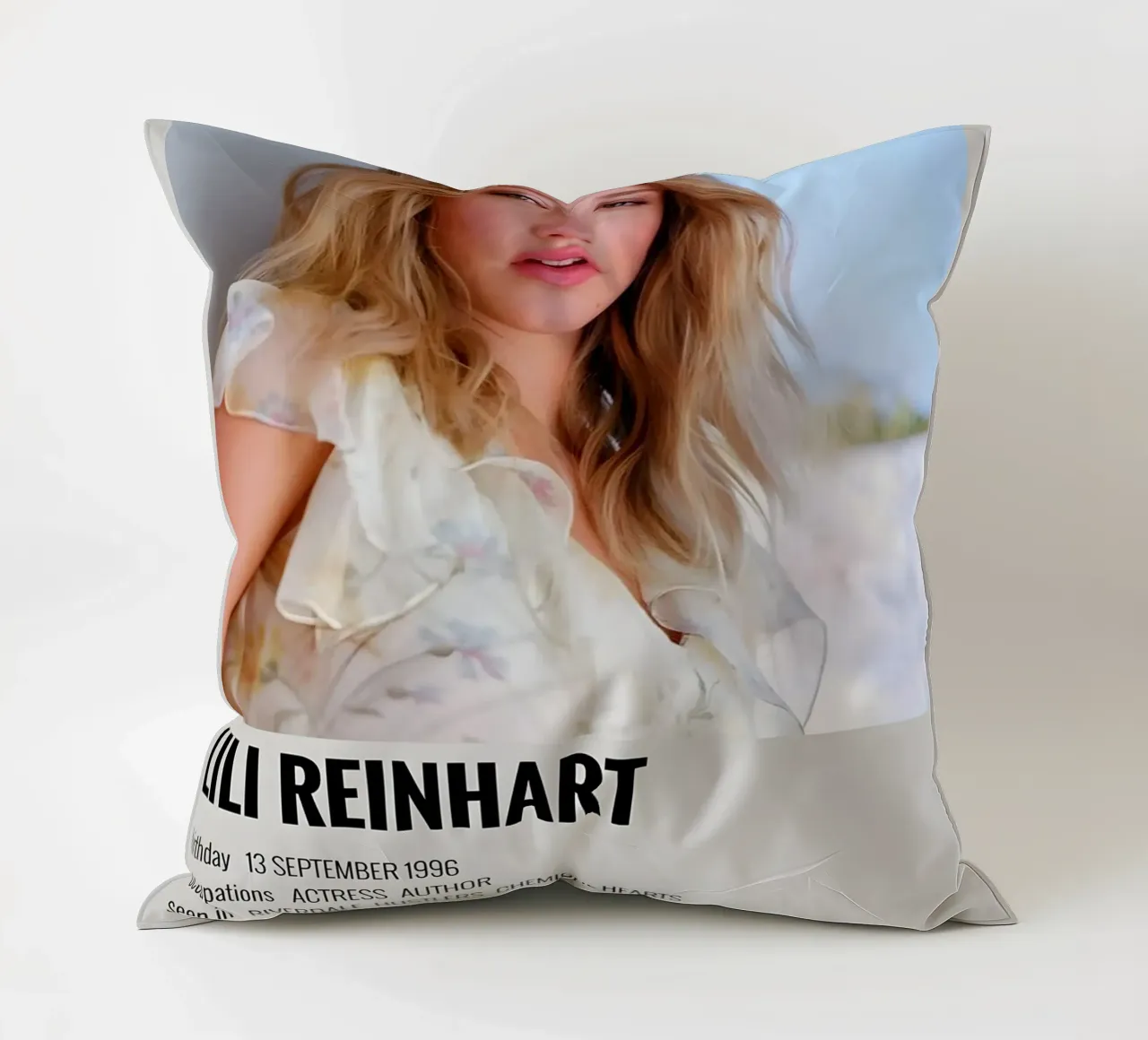 LILI REINHART decorative cushion by MVFminimalist