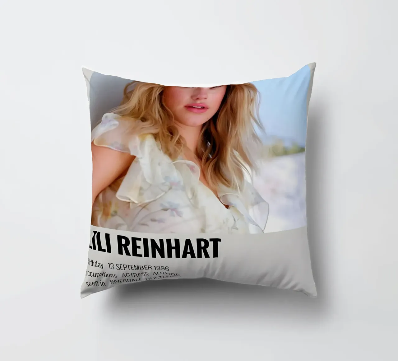 LILI REINHART decorative cushion by MVFminimalist