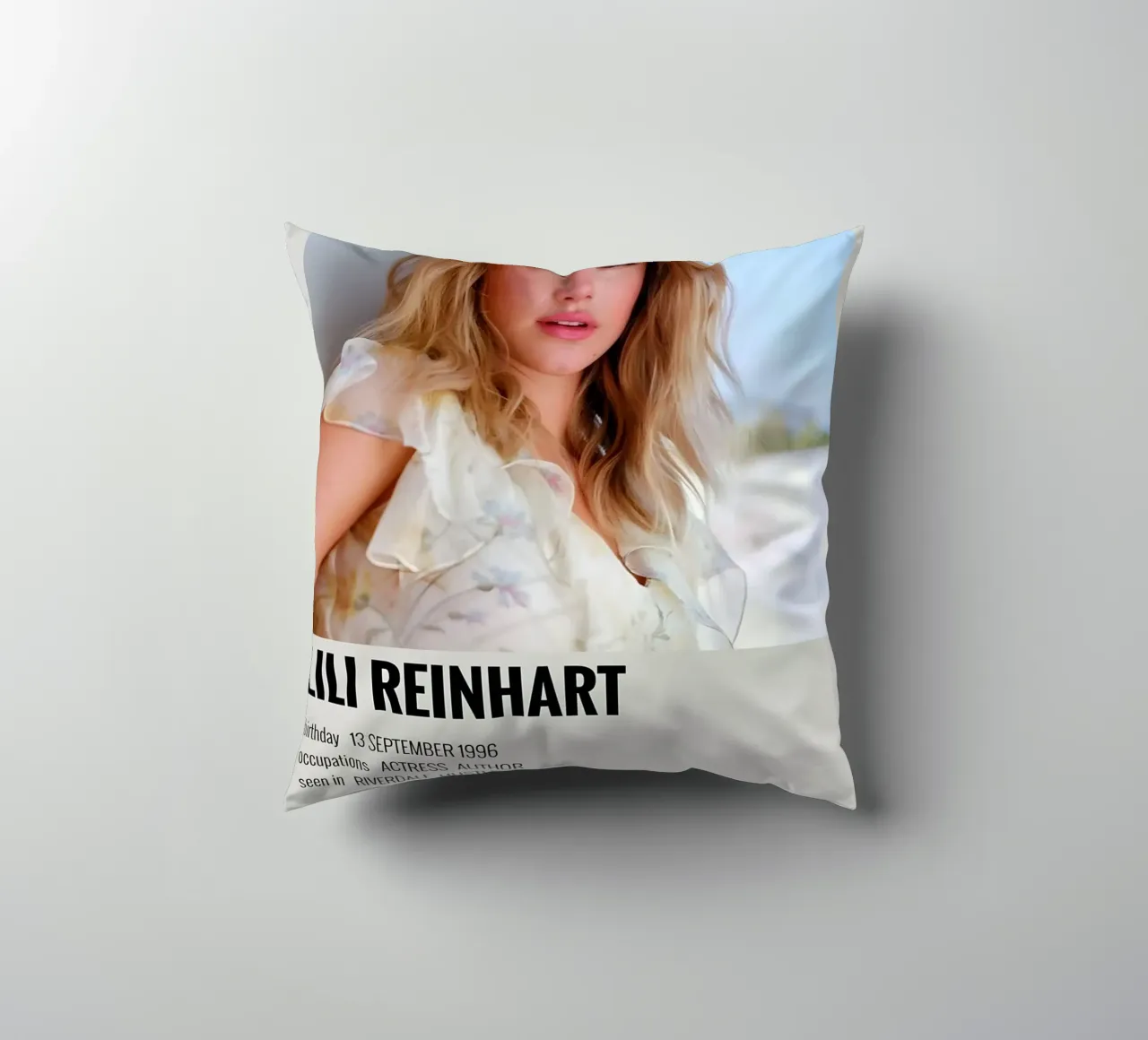 LILI REINHART decorative cushion by MVFminimalist