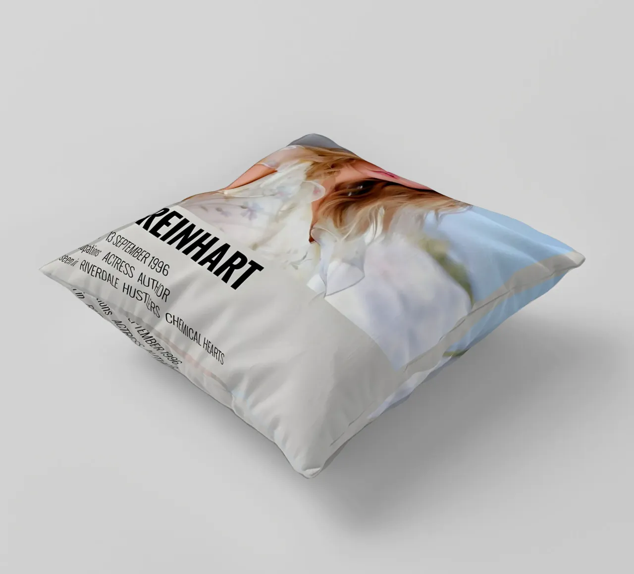 LILI REINHART decorative cushion by MVFminimalist