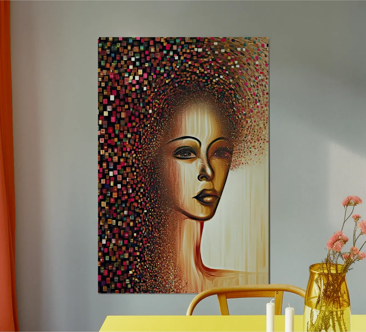 Arte da parete di Imagine poster con telaio in plastica da Imagine