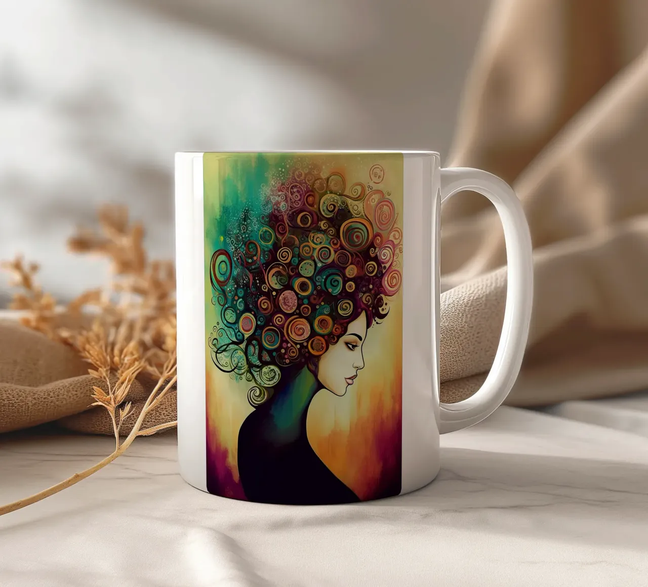 Arte da parete di Imagine tazza in ceramica da Imagine