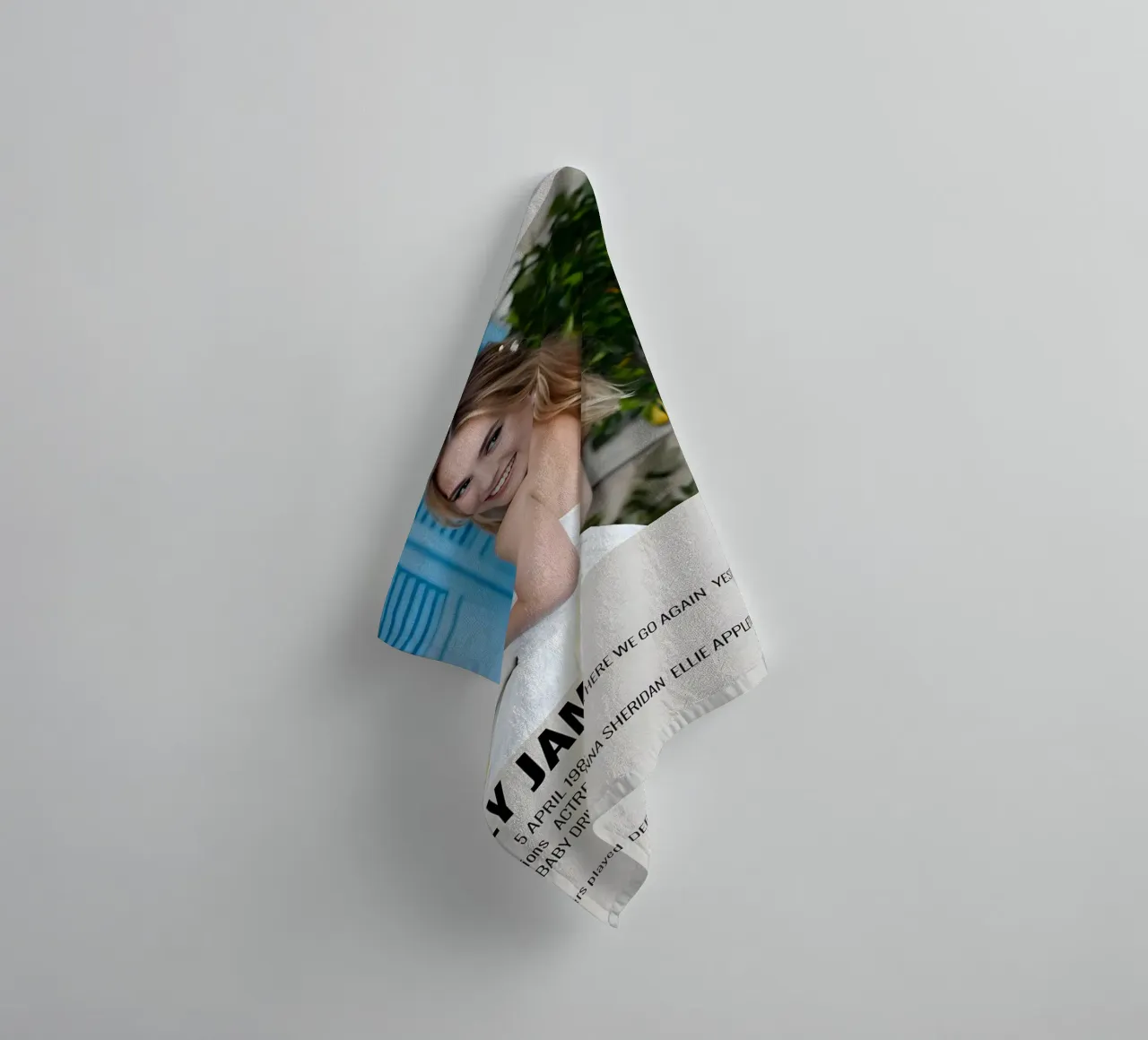 LILY JAMES asciugamano da bagno da MVFminimalist