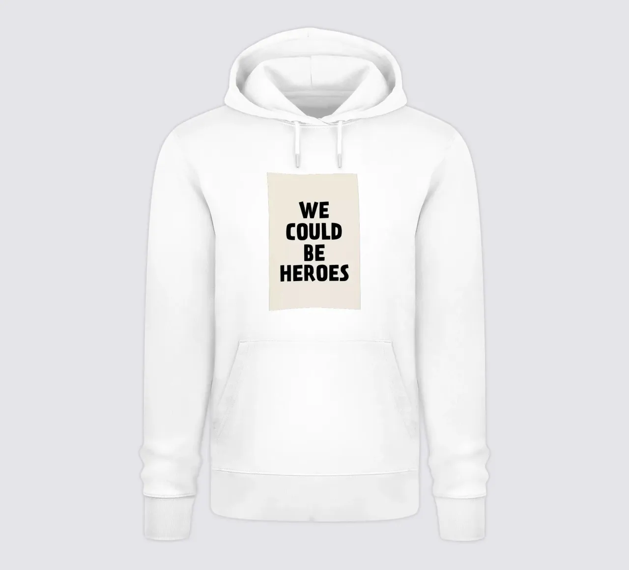 We Could Be Heroes felpa con cappuccio da The Native State