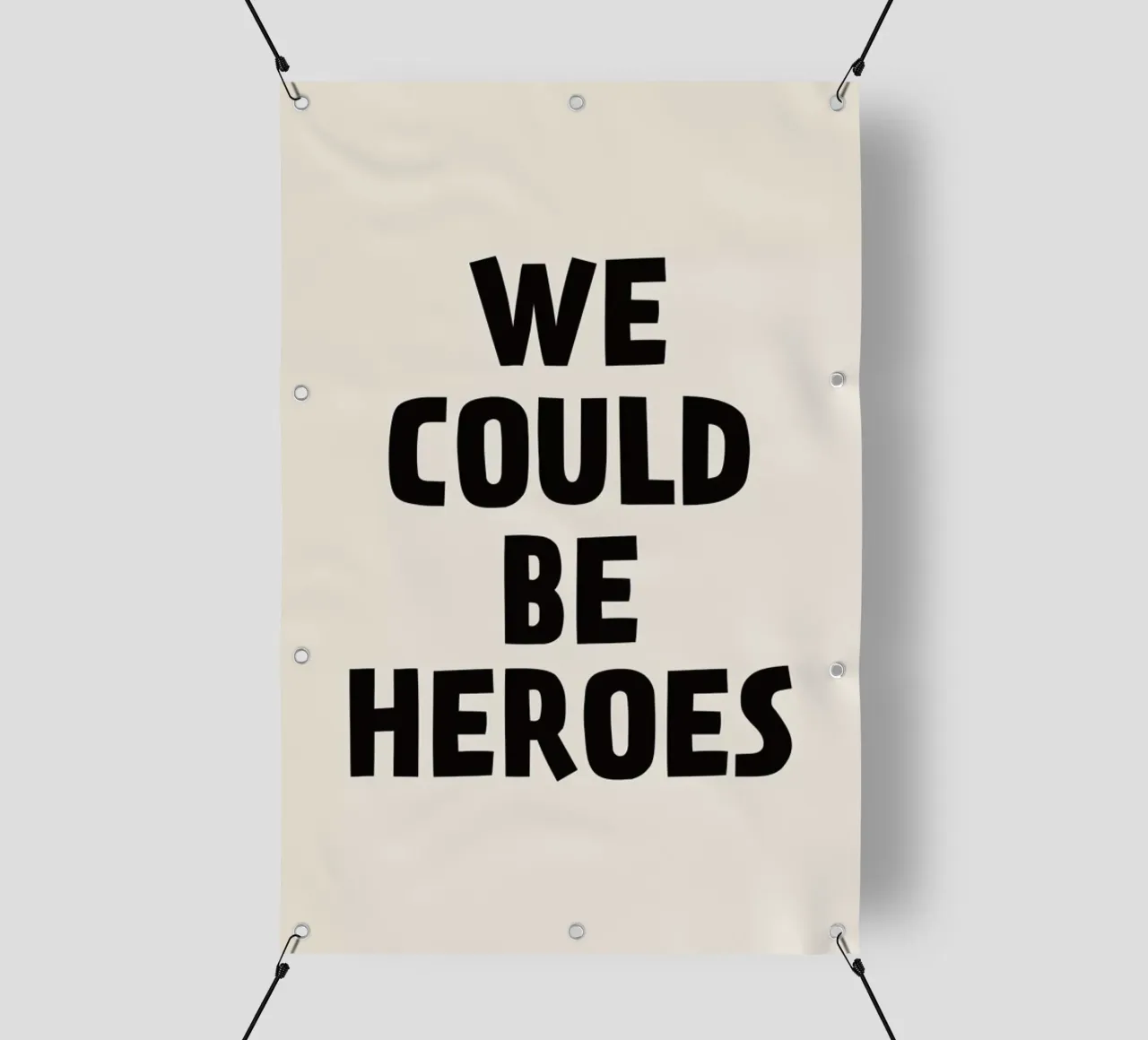 We Could Be Heroes telo in pvc da The Native State