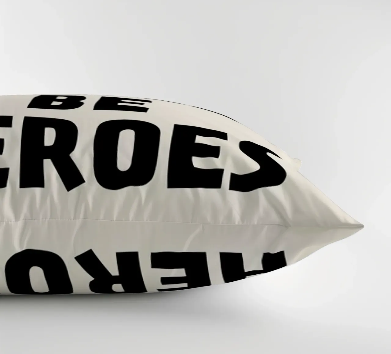 We Could Be Heroes decorative cushion by The Native State