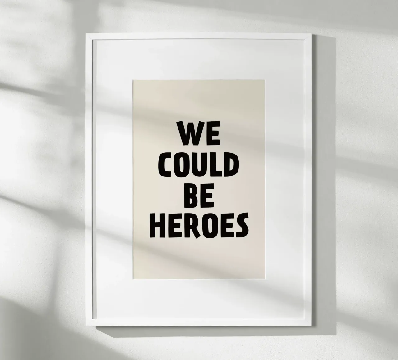We Could Be Heroes poster da The Native State