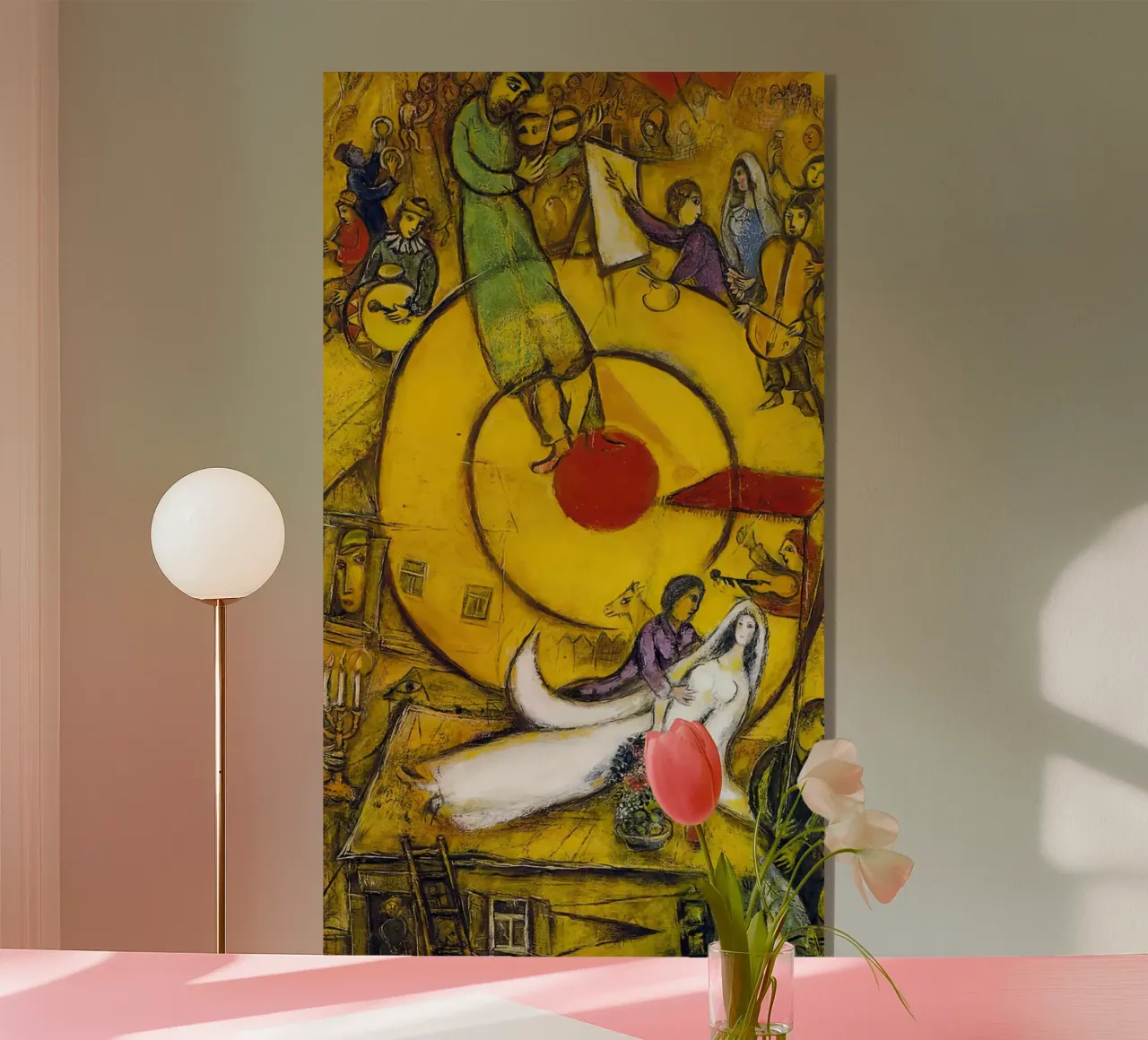 Liberazione - MArc Chagall plexiglass da MC Exhebition