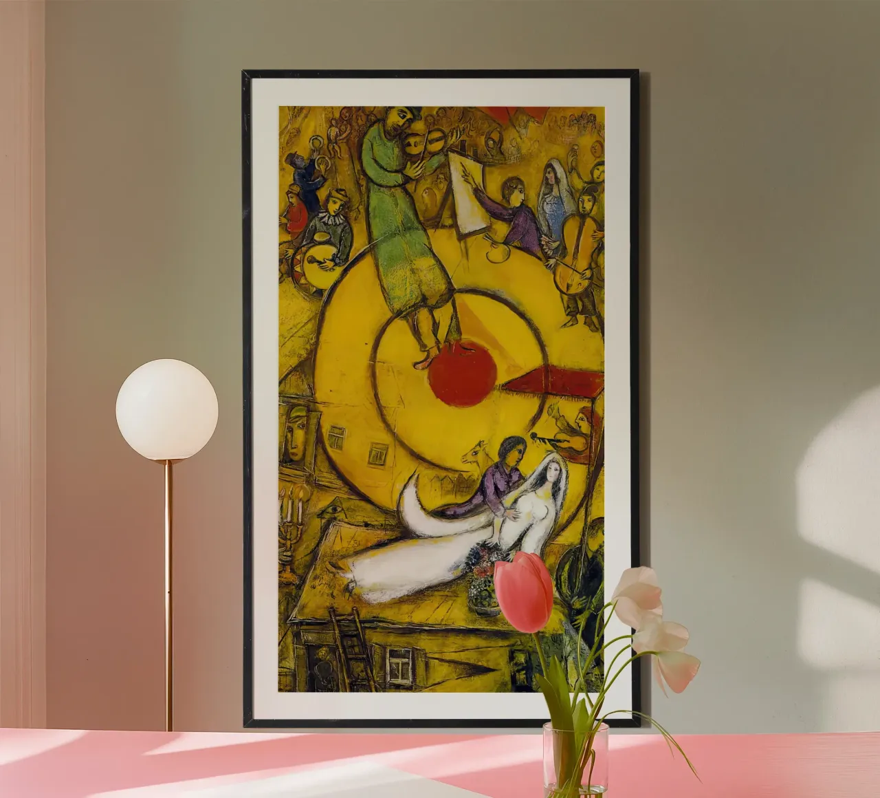 Befreiung- MArc Chagall Hahnemühle von MC Exhebition