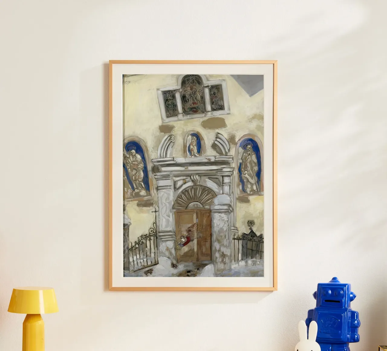 MArc Chagall Un angelo pittore poster da MC Exhebition