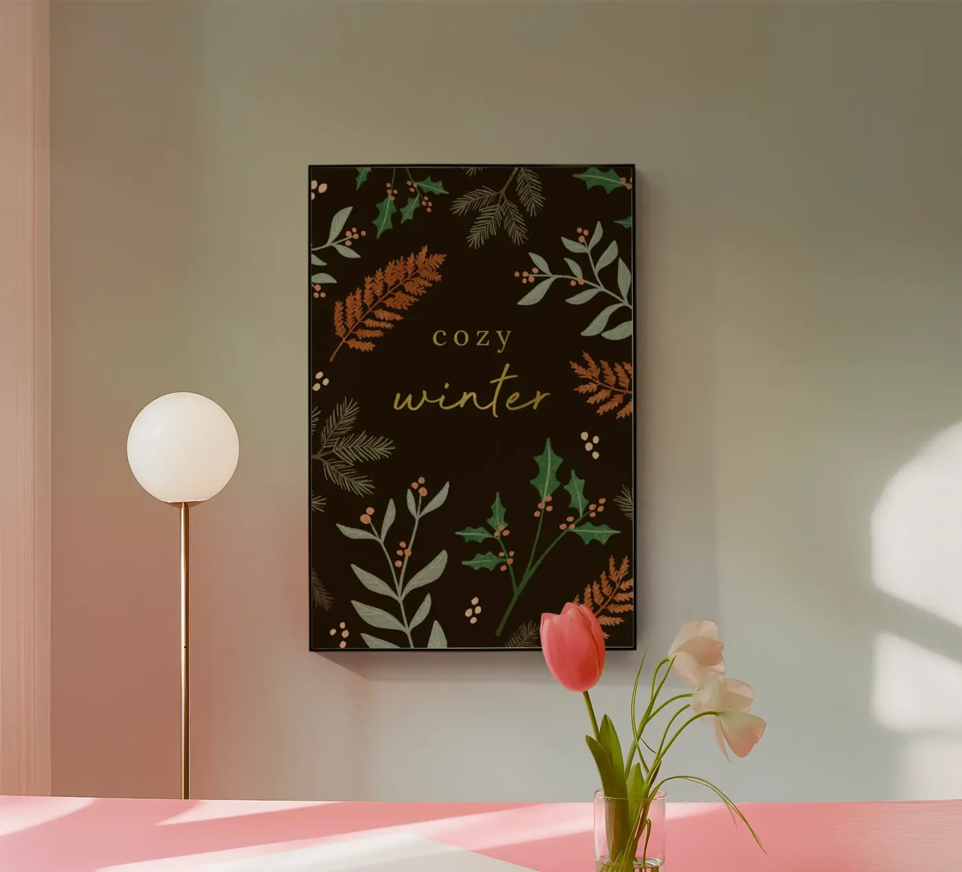 Cozy Winter Auburn plexiglass da Goed Blauw