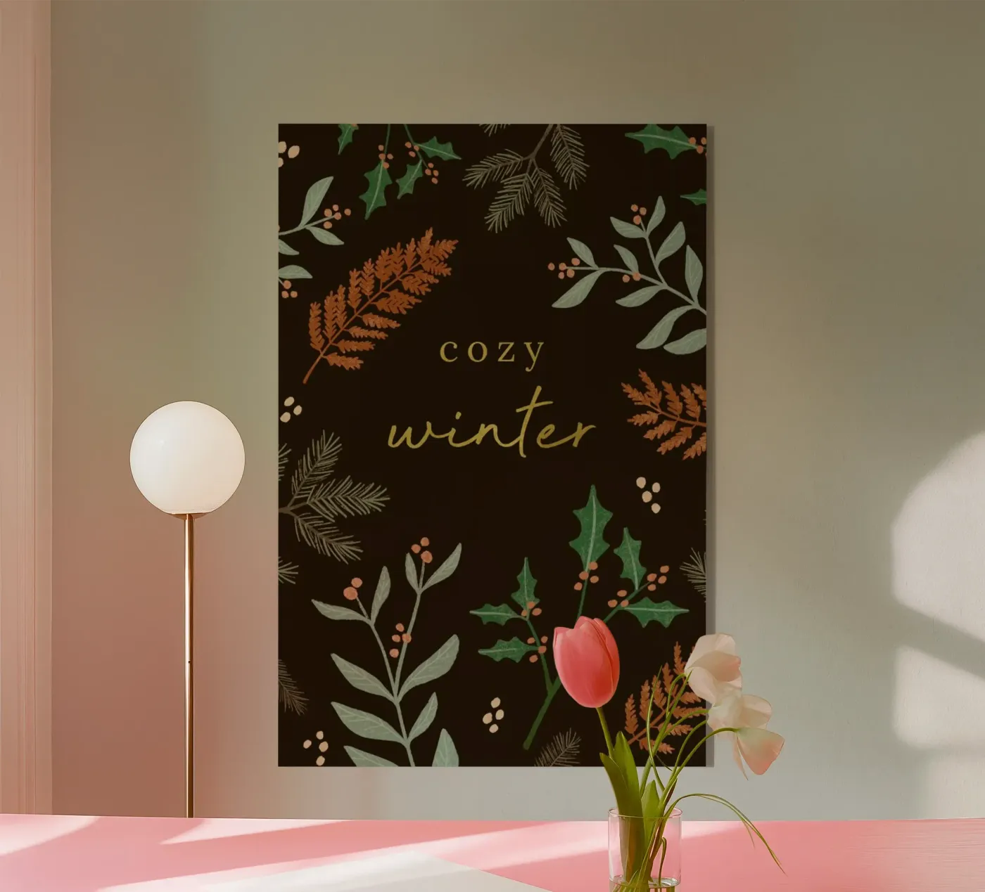 Cozy Winter Auburn plexiglass da Goed Blauw