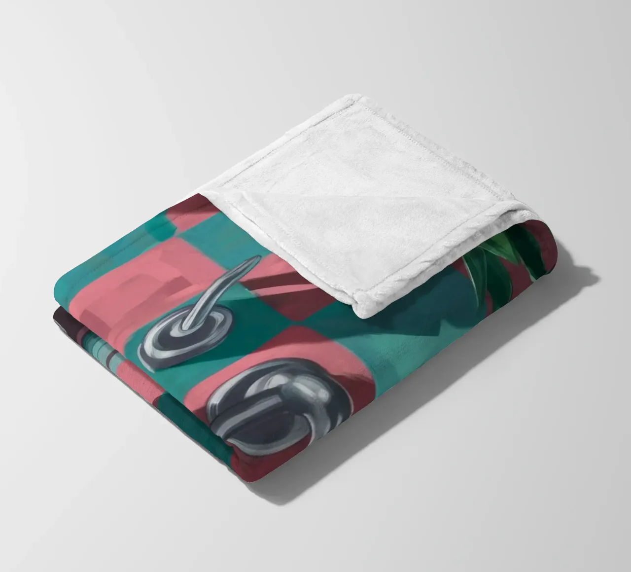 Rubinetto a scacchiera Shadow coperta in pile da Pan Denim