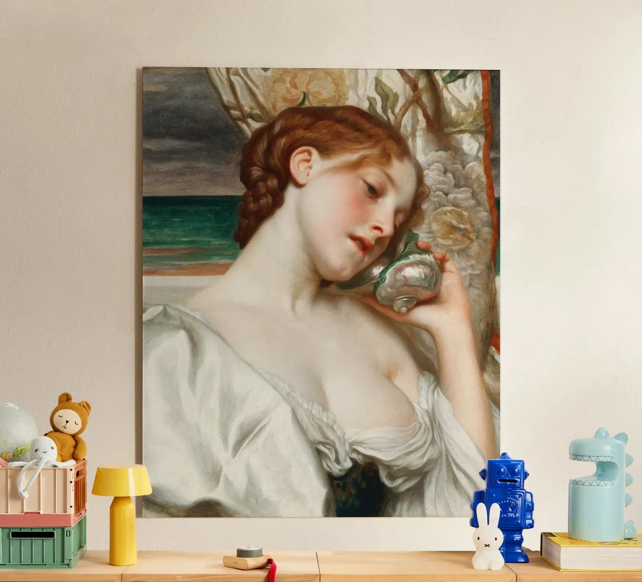 Echi di mare di Frederic Leighton plexiglass da Venus Art