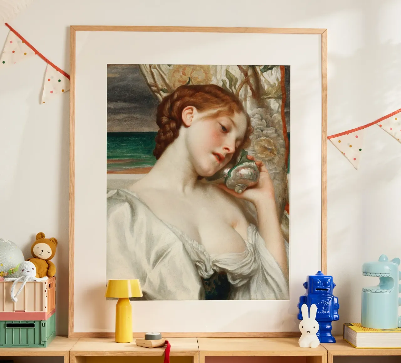 Echi di mare di Frederic Leighton carta hahnemühle da Venus Art