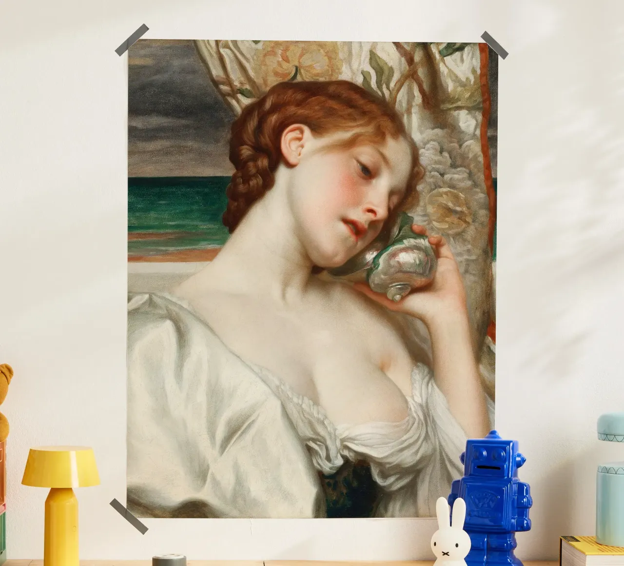 Echi di mare di Frederic Leighton carta hahnemühle da Venus Art