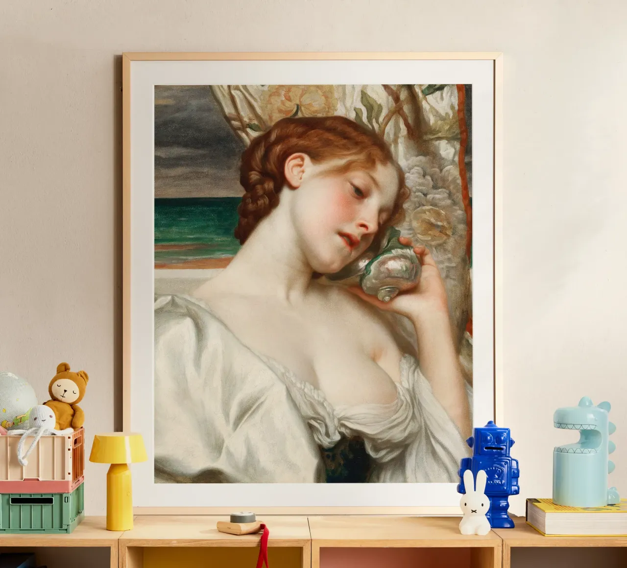 Echi di mare di Frederic Leighton carta hahnemühle da Venus Art