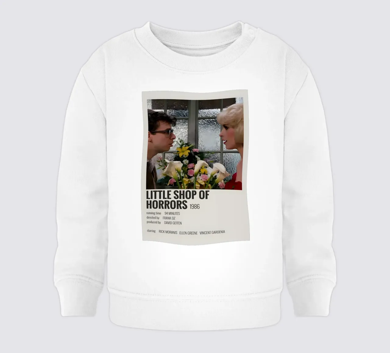 LITTLE SHOP OF HORRORS 1986 felpa neonato da MVFminimalist