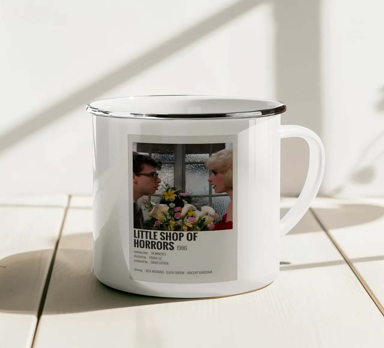 LITTLE SHOP OF HORRORS 1986 tazza in smalto da MVFminimalist