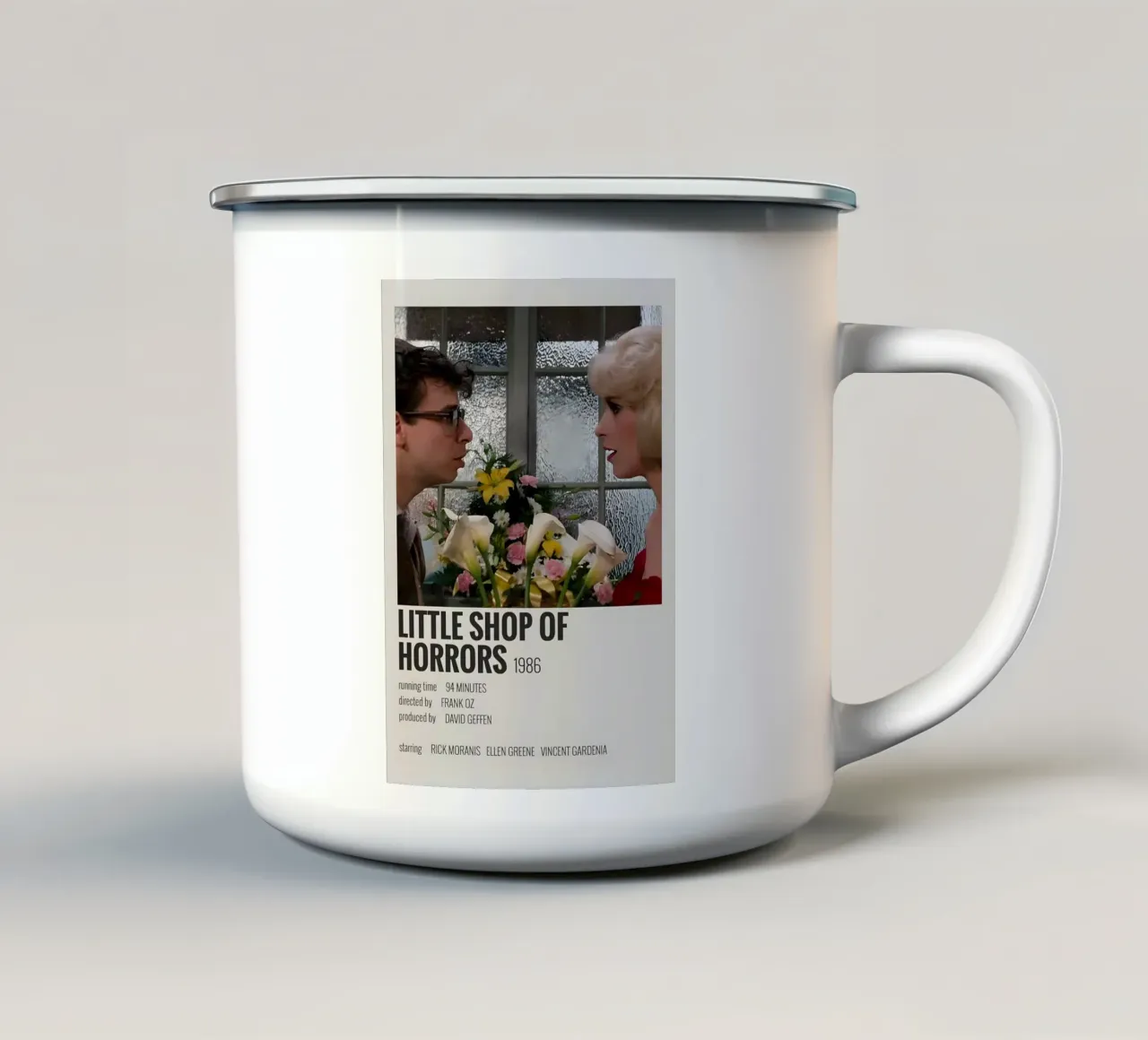 LITTLE SHOP OF HORRORS 1986 tazza in smalto da MVFminimalist