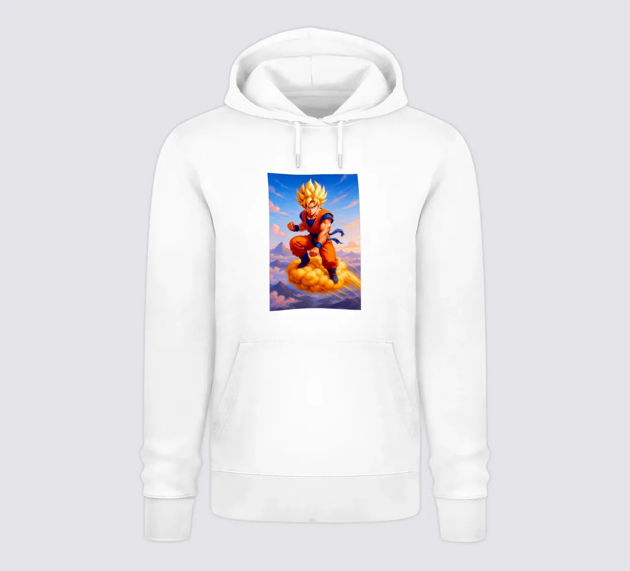 Son Goku felpa con cappuccio da Indah Creative