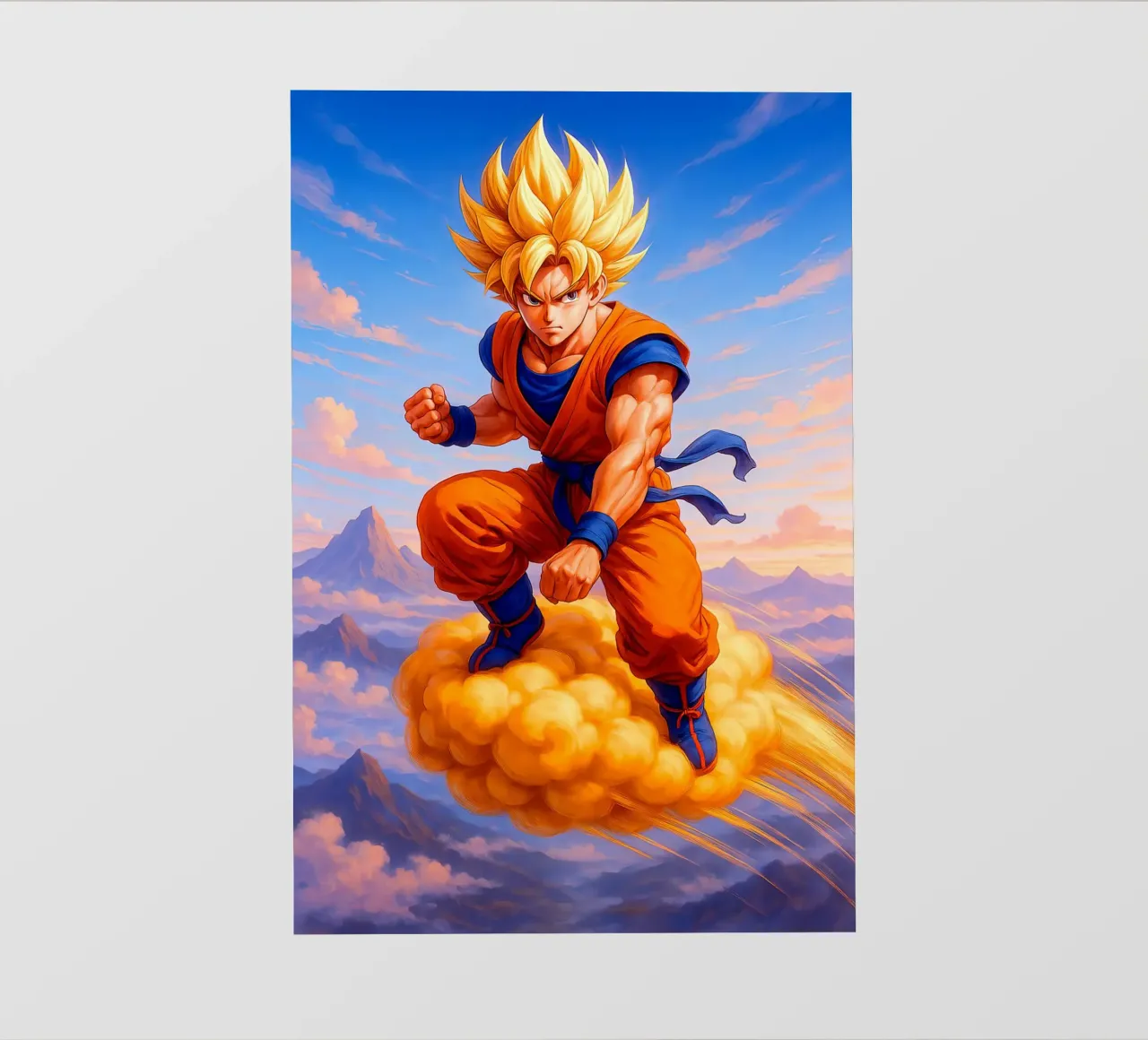 Son Goku pellicola backlit da Indah Creative