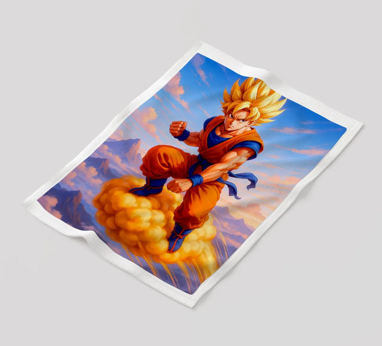 Son Goku coperta in pile da Indah Creative