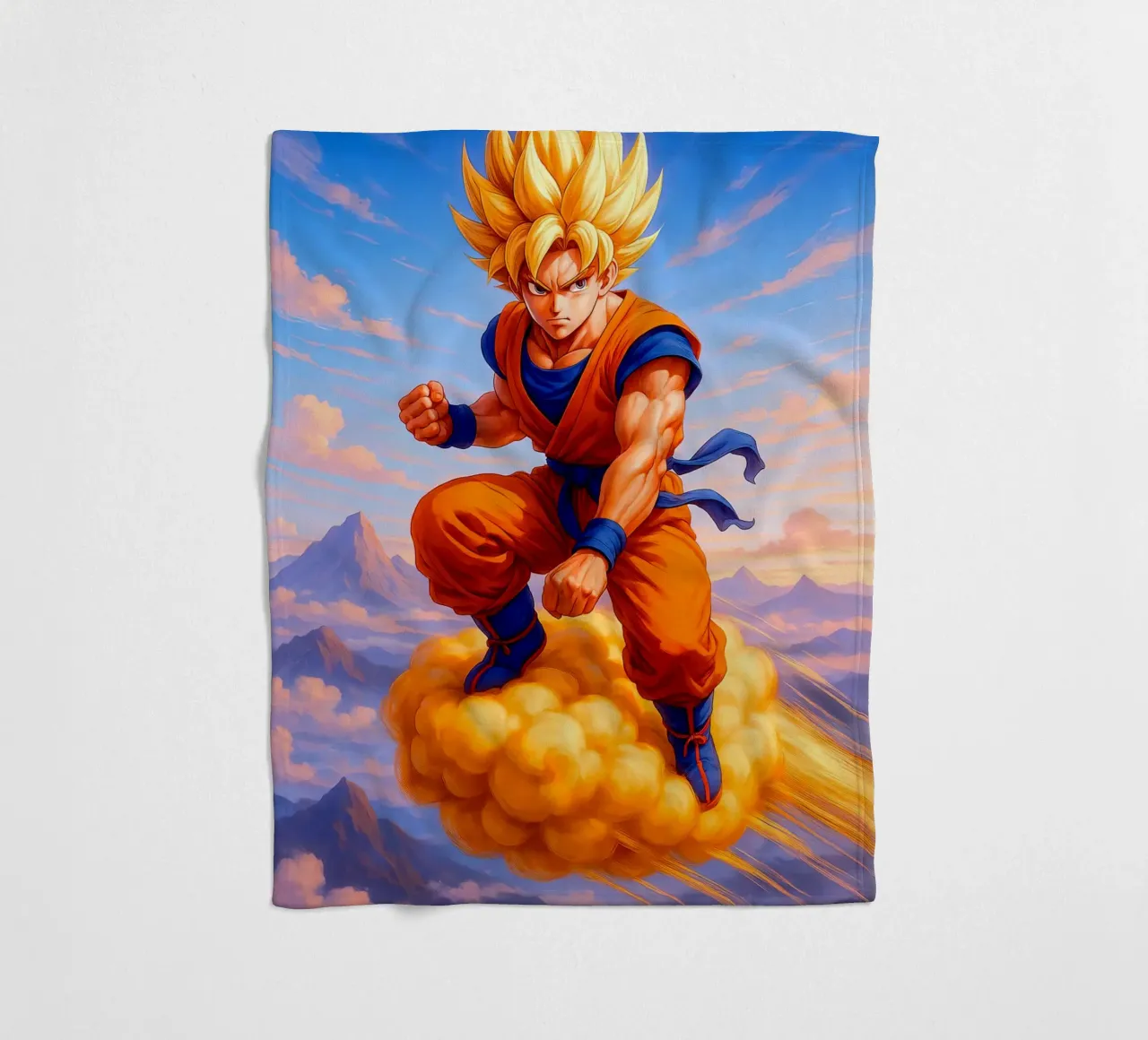 Son Goku coperta in pile da Indah Creative