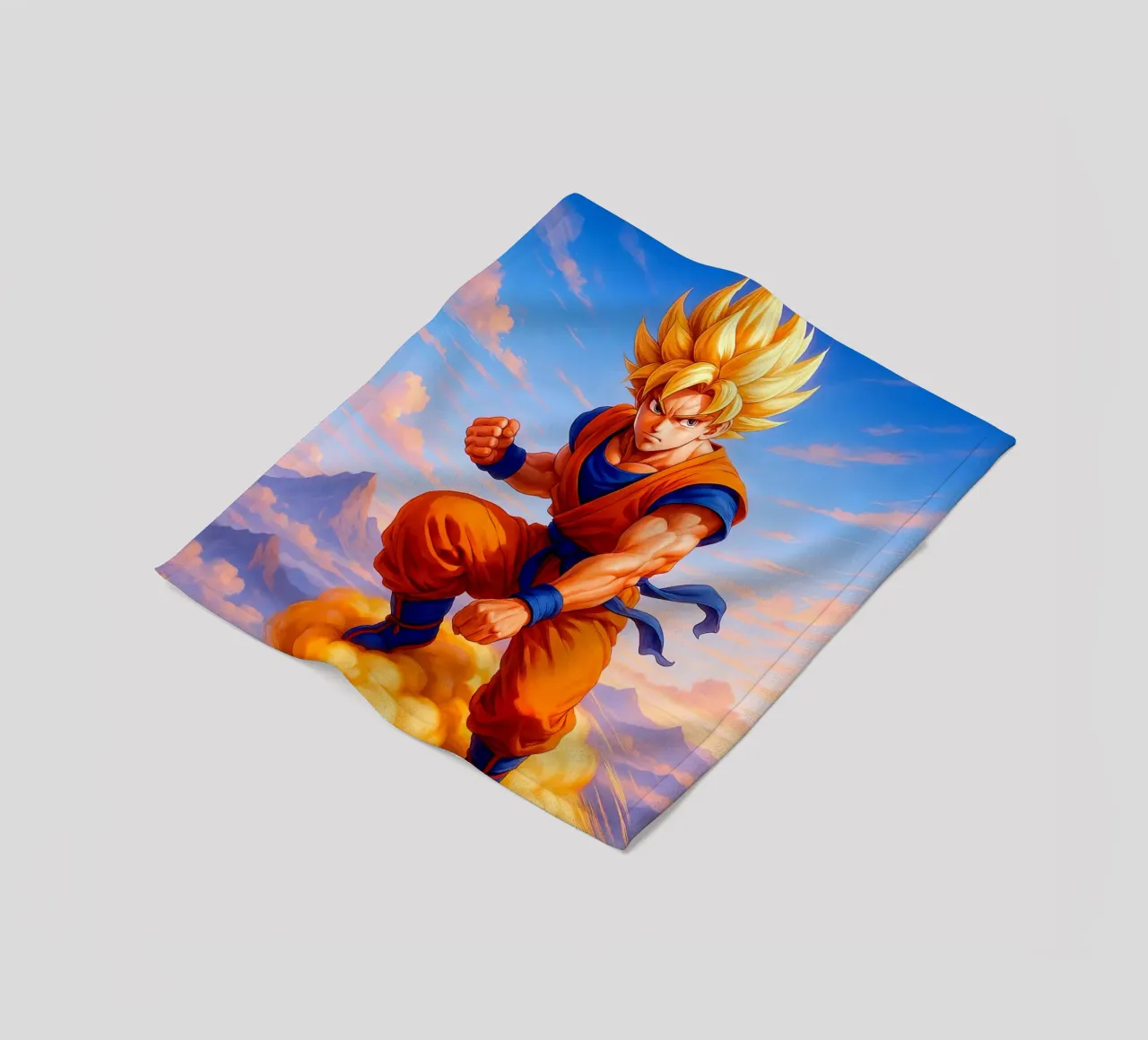 Son Goku coperta in pile da Indah Creative