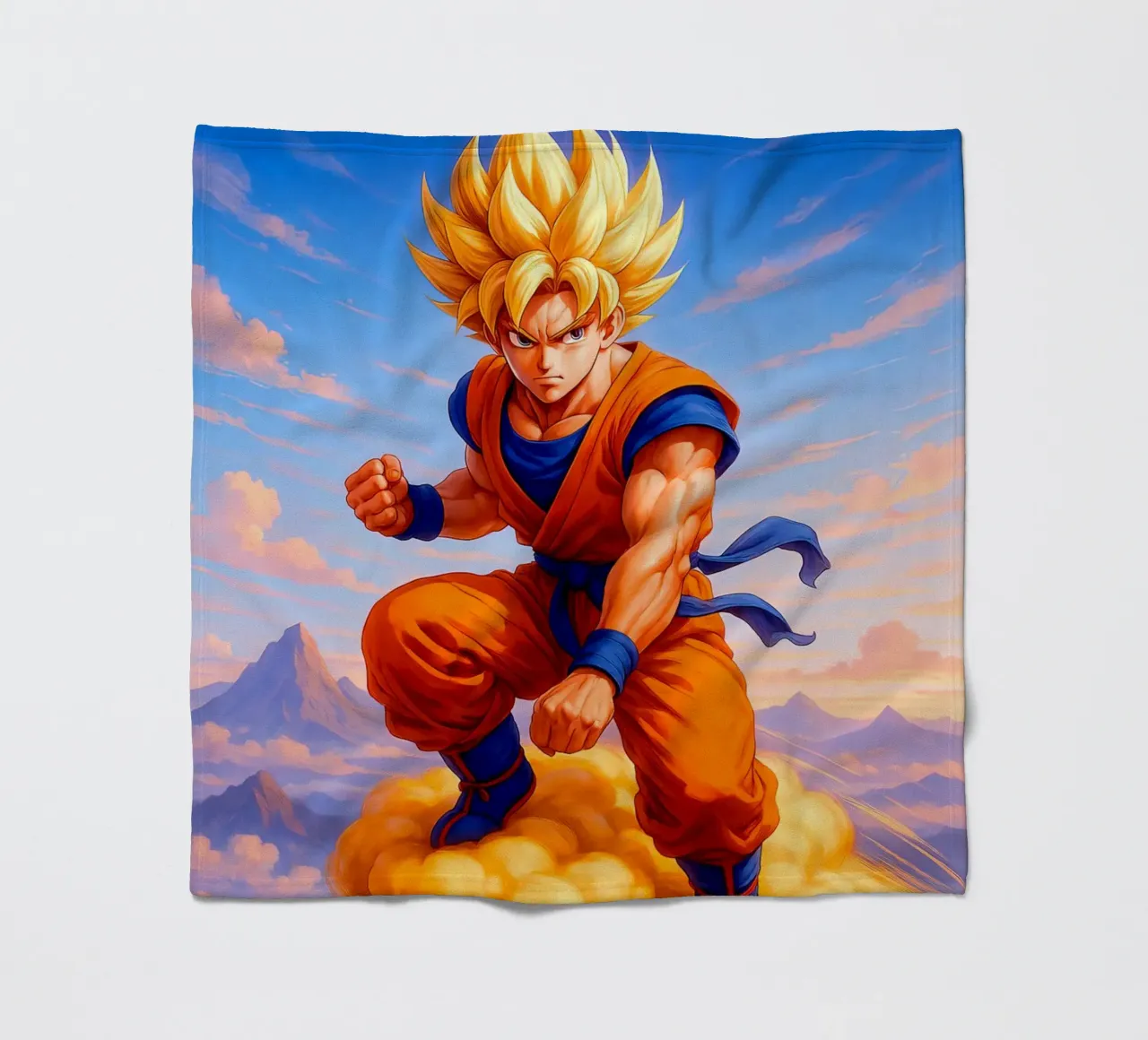Son Goku coperta in pile da Indah Creative