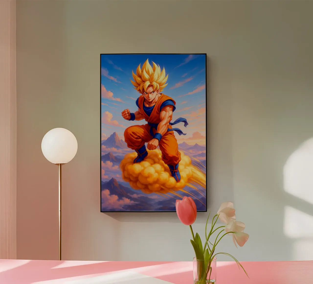 Son Goku plexiglass da Indah Creative