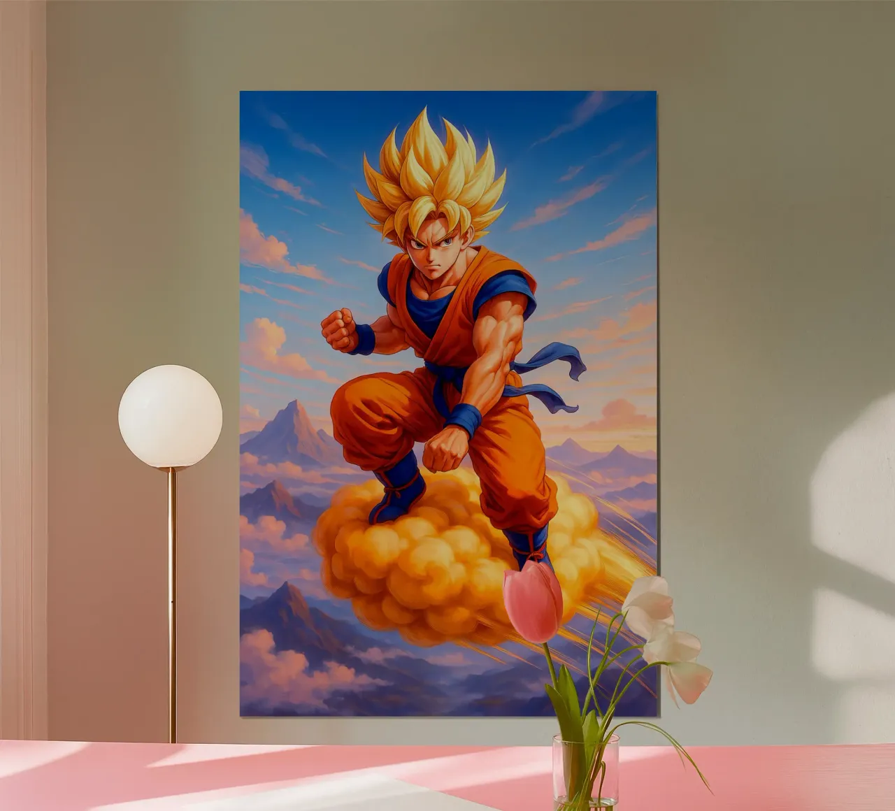 Son Goku hahnemühle van Indah Creative
