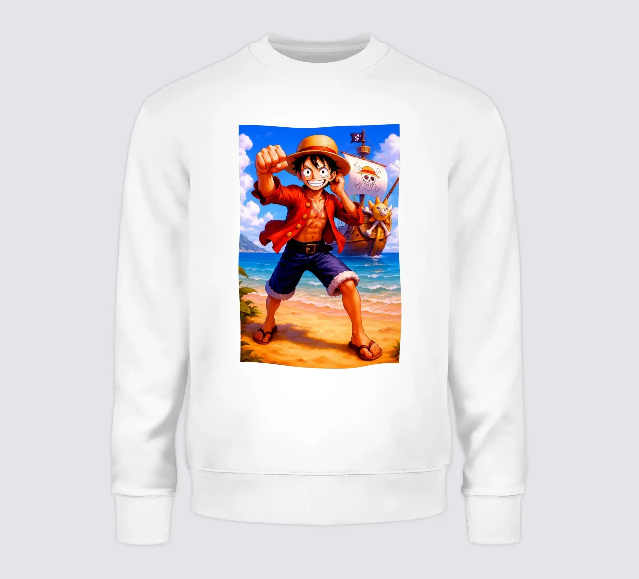 Monkey D. Luffy felpa da Indah Creative