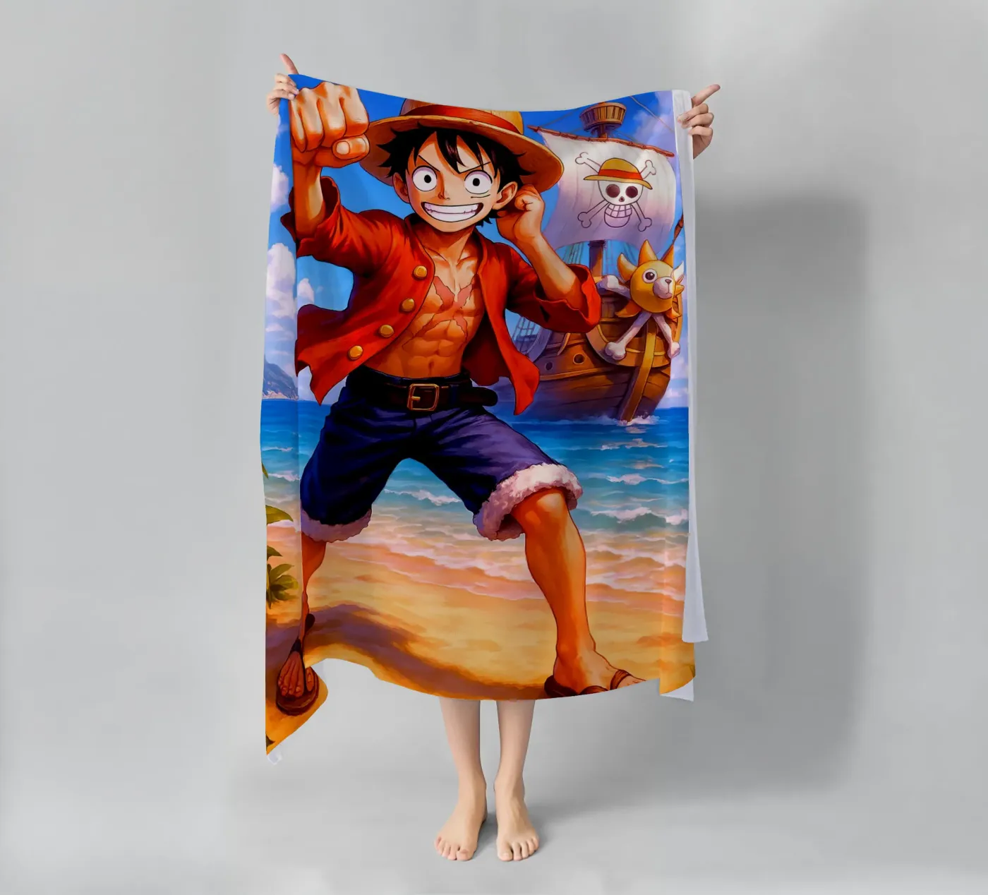 Monkey D. Luffy telo mare da Indah Creative