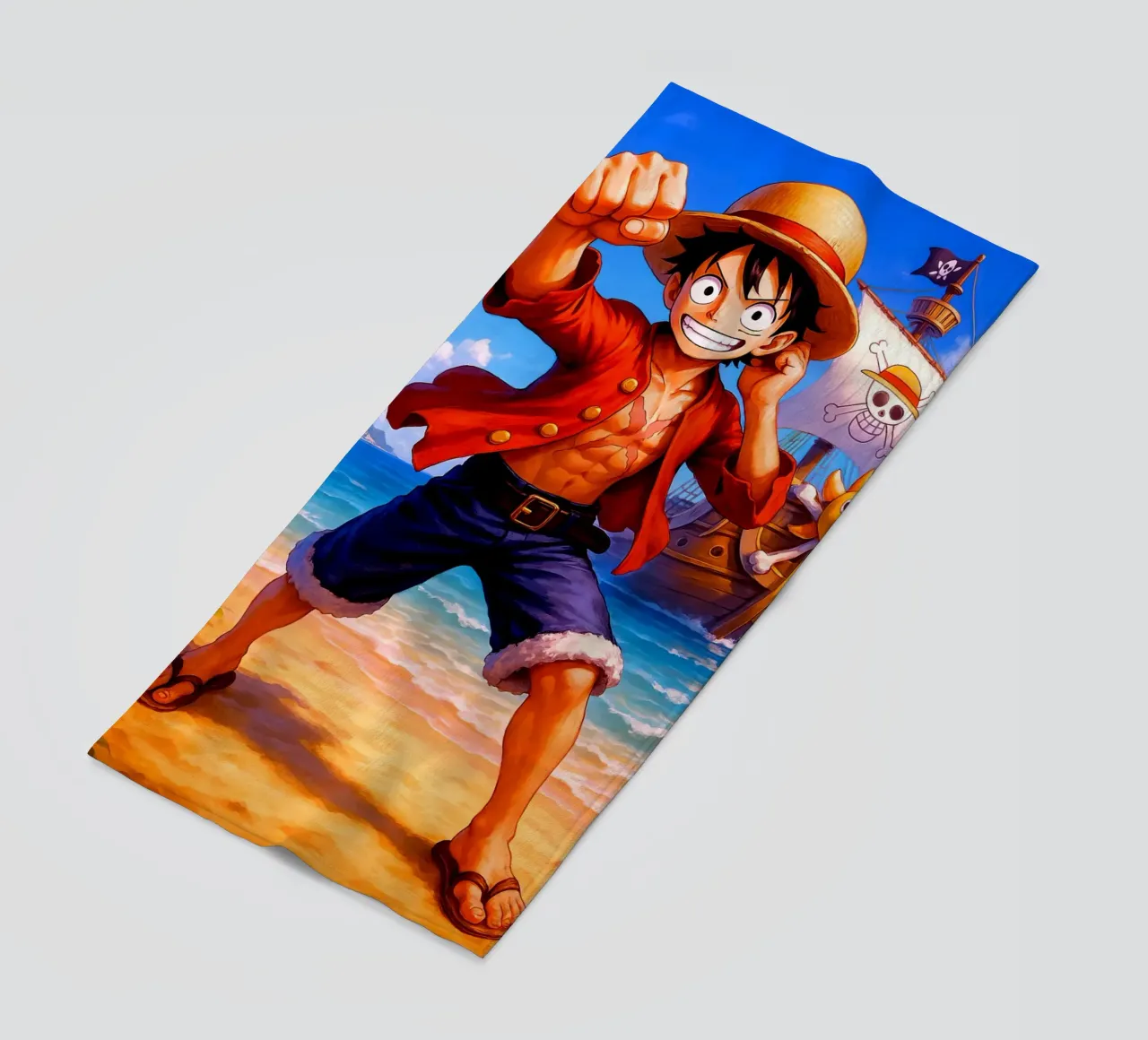 Monkey D. Luffy telo mare da Indah Creative