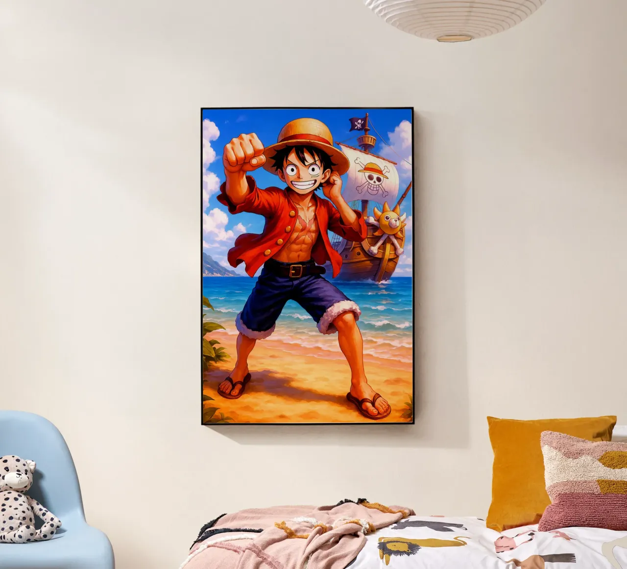 Monkey D. Luffy plexiglass da Indah Creative